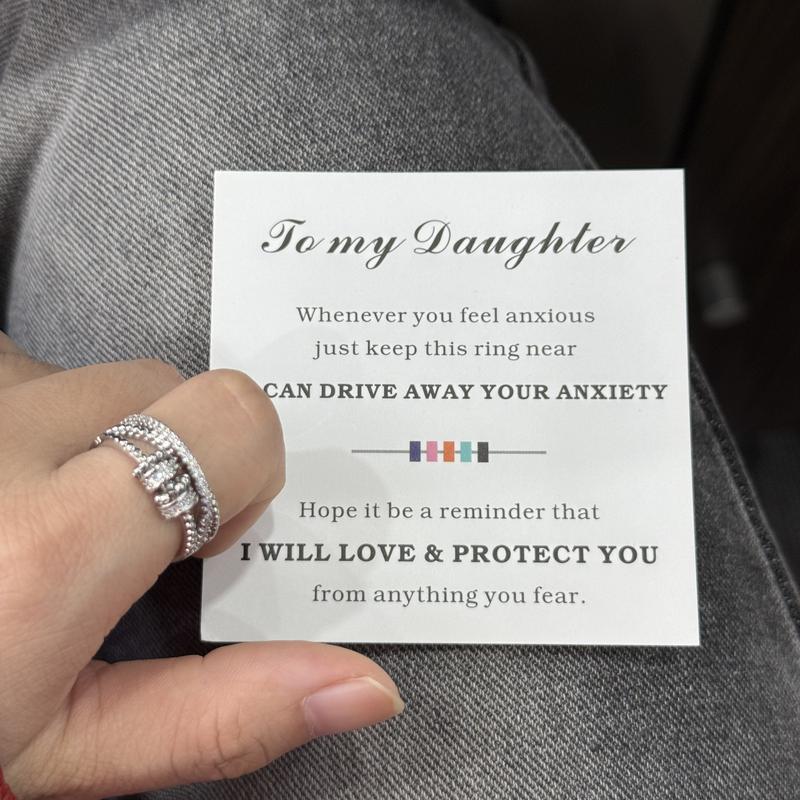 To My Daughter - Fidget Ring