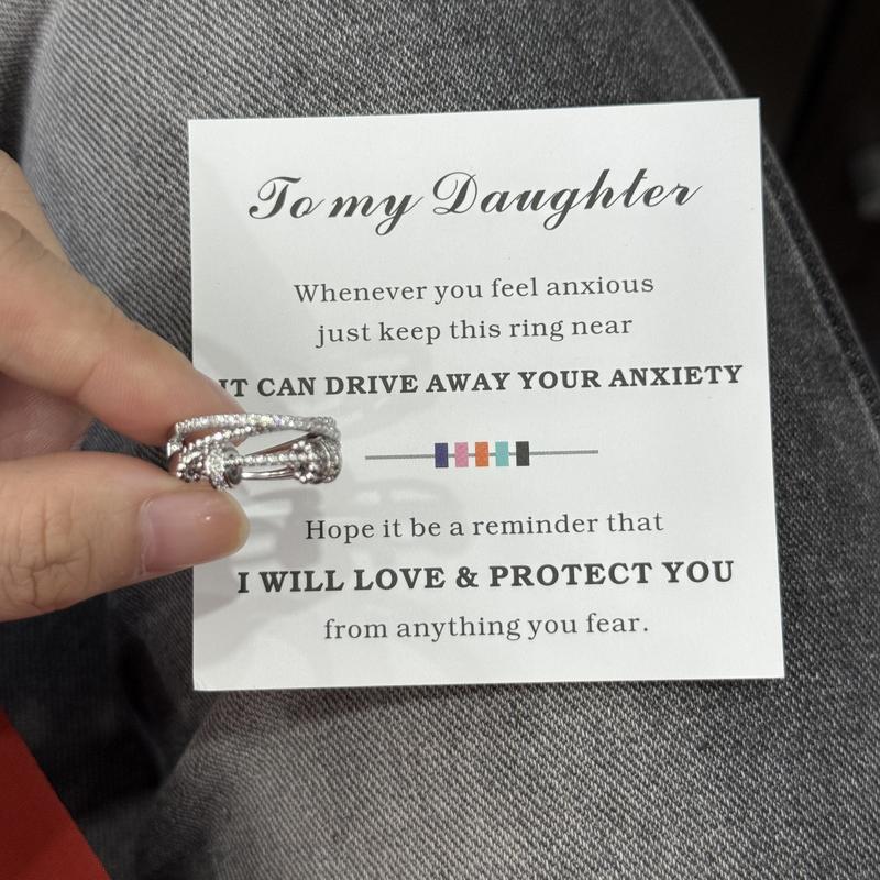 To My Daughter - Fidget Ring