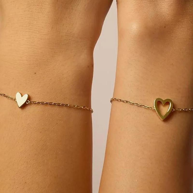 Matching Hearts Bracelet