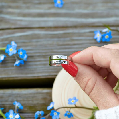 Just Breathe Ring