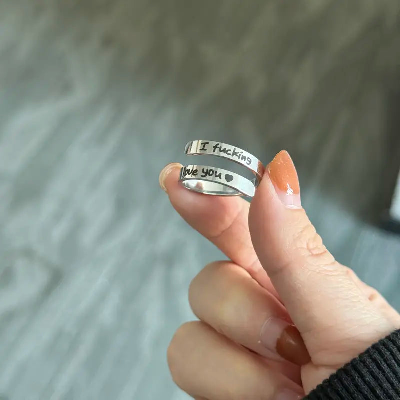 I Fvcking Love you Ring